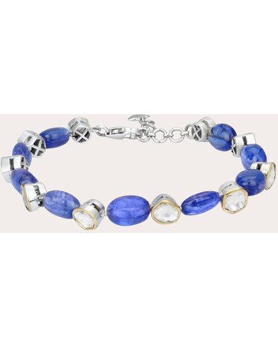 Amrapali Diamond & Tanzanite Bahaar Bracelet 18k Gold - Blue