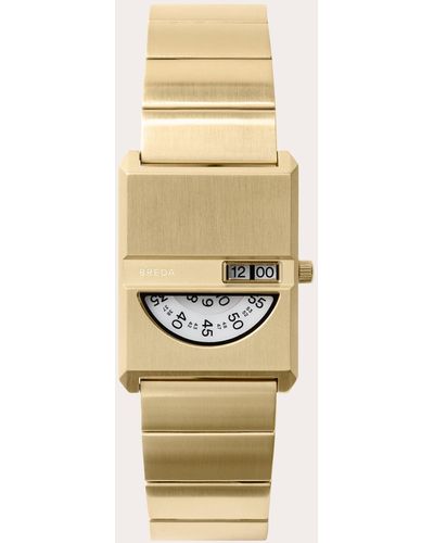 Breda 18k -plated Pulse Tandem Bracelet Watch - Metallic