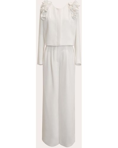 Rayane Bacha Emilia Suit Set Top - White