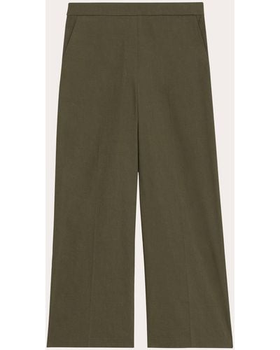 Theory Relaxed Pants - Green