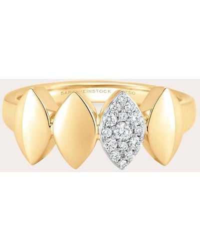Sara Weinstock Unity Reverie Marquise Partial Diamond Ring - Natural