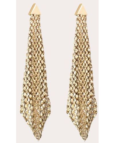 Rabanne Chainmail Drop Earrings - Natural