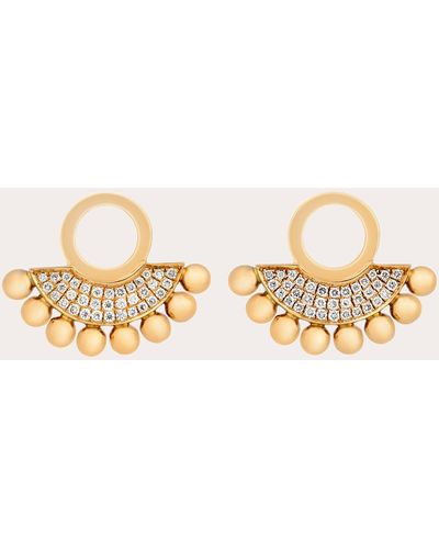 Maison Tjoeng Selene Diamond Earrings - Natural