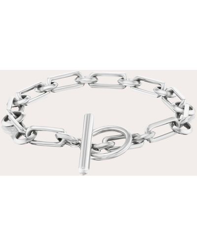 Sheryl Lowe Soho Chain toggle Bracelet - Natural