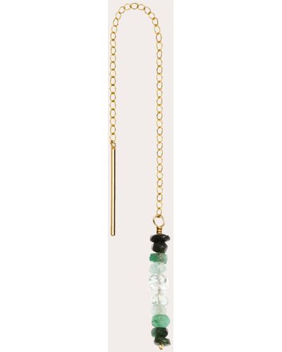 Atelier Paulin Nonza Emerald Earring 14k Gold - Natural