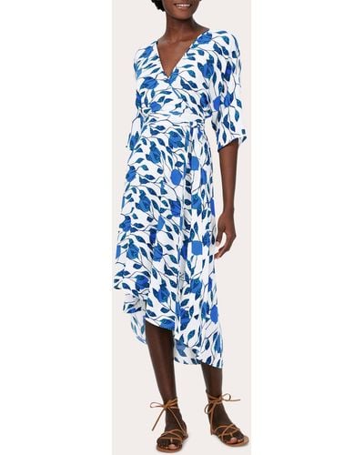 Diane von Furstenberg Eloise Midi Dress - Blue