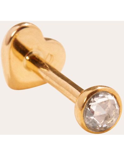 Pamela Love Single Petite Diamond Stud Earring - Natural