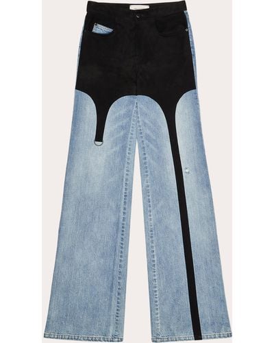 Hellessy Jasper Garter Jeans - Blue