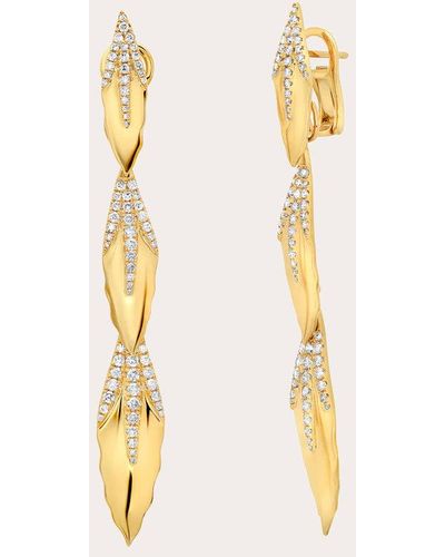 Graziela Gems Árvore Detachable Diamond Drop Earrings - Metallic