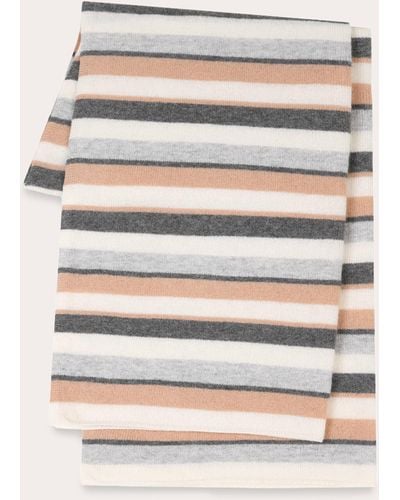 Loop Cashmere Lofty Blanket Scarf - Natural