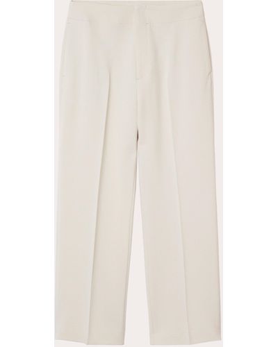 BITE STUDIOS Cheval Cropped Pants - White