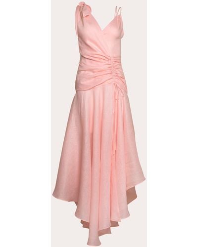 Estefania Marea Handkerchief Dress - Pink