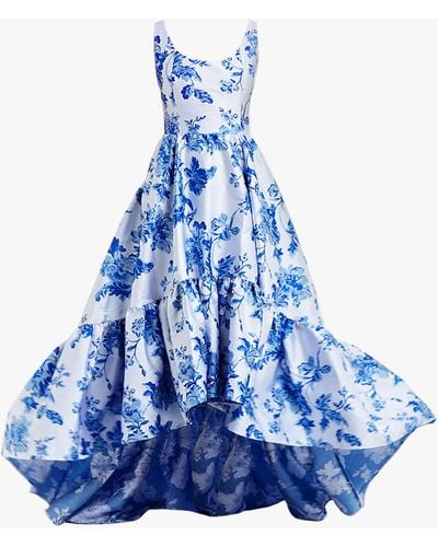 mestiza Women's Valentina Gown - Blue