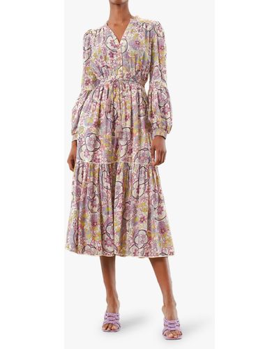 byTiMo Women's Everyday Midi Dress - Multicolor