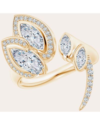 Natori Marquise Diamond Sumi Stroke Ring - Natural
