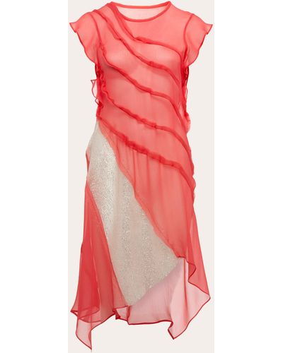 BYVARGA Scarlett Silk Mini Dress - Pink
