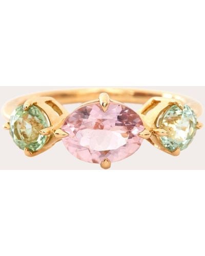 Yi Collection Tourmaline Macaroon Ring - Pink
