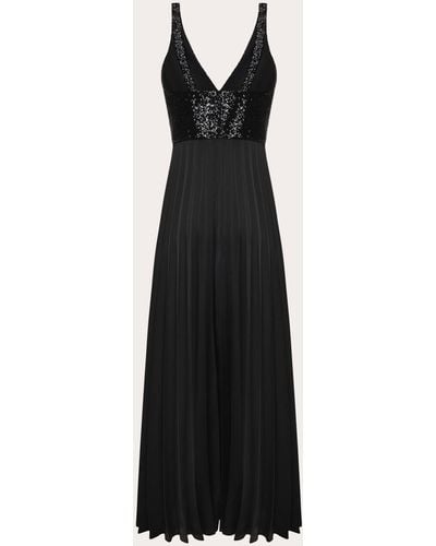 Dalood Sequin Maxi Dress - Black