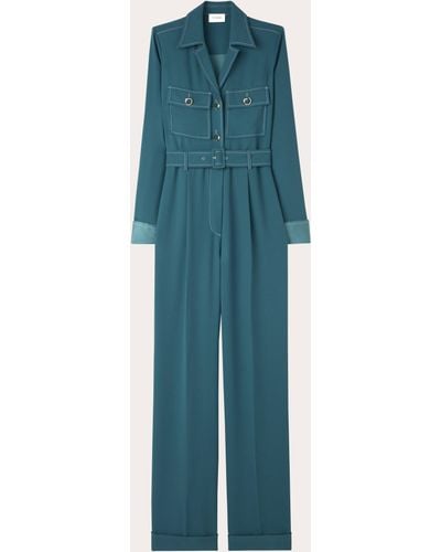 Collared Jumpsuits & Rompers for Women