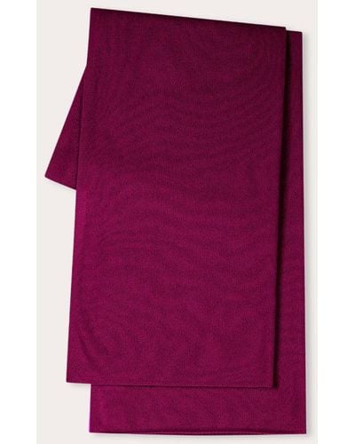 Loop Cashmere Barolo Cashmere Lofty Blanket Scarf - Purple
