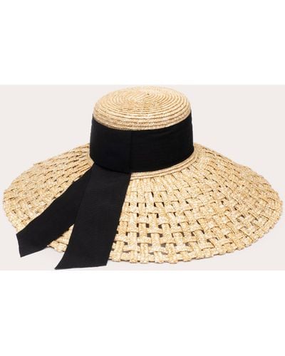 Eugenia Kim Mirabel Woven Straw Sun Hat - Natural