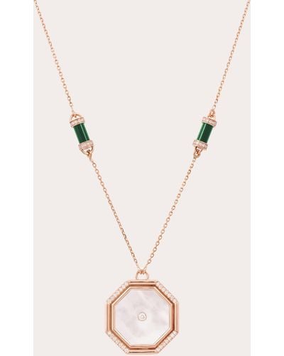 L'Atelier Nawbar Hexagon Amulet Necklace - Natural