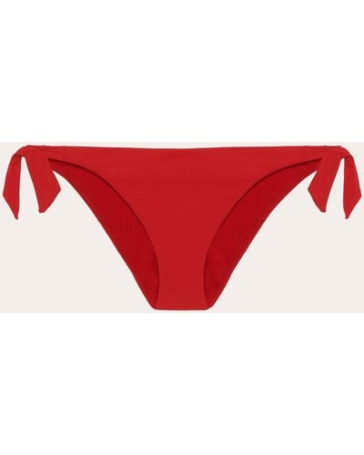 La Perla Women's Iconic Side-tie Bikini Briefs - Red