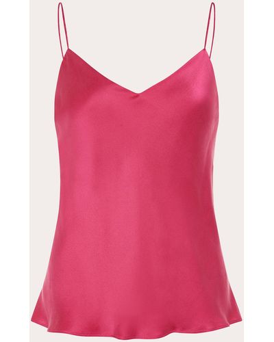 Asceno Milos Camisole Pajama Top - Pink