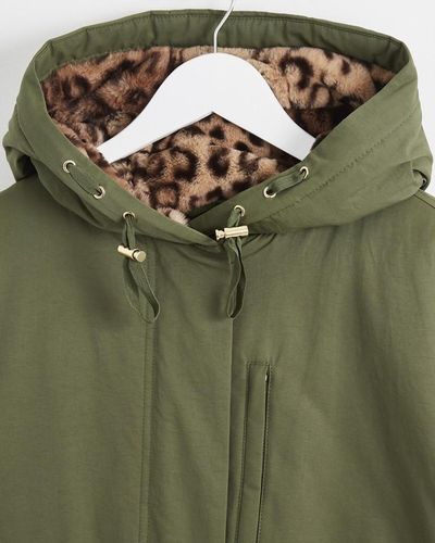 Green Parka coats for Women | Lyst