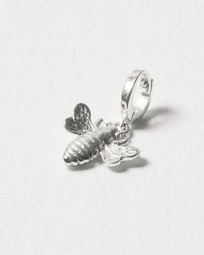 Oliver Bonas Kindred Bee Charm - Metallic