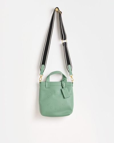 Oliver Bonas Otta Long Crossbody Bag - Blue