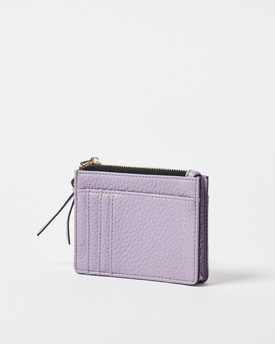 Oliver Bonas Kadie Lilac Card Holder - Purple