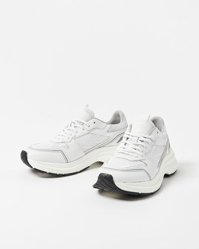 SELECTED Abby Chunky Trainers, Size Uk 3 - White