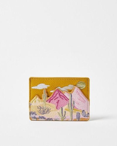 Oliver Bonas Desert Sunset Card Holder - Yellow
