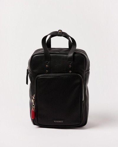 Oliver Bonas Mami Laptop Backpack - Black