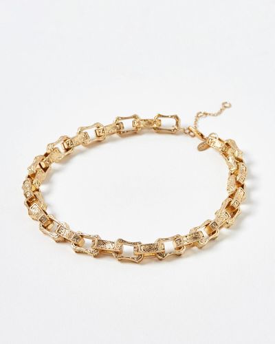 statement-sterling-silver-drop-choker-necklace | Otis Jaxon Jewellery