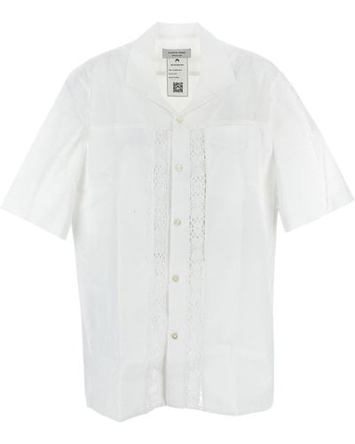 Marine Serre Shirts - White