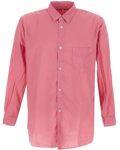 Comme des Garçons Long Sleeves Shirt - Pink