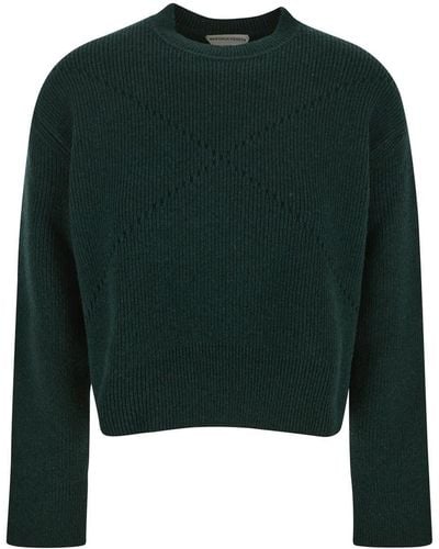 Bottega Veneta Dark Green Sweater