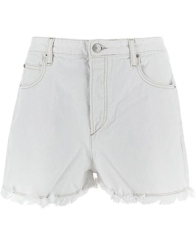 Isabel Marant Lesia Shorts - White