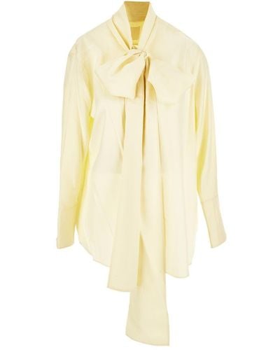 Givenchy Scarf Blouse - Yellow
