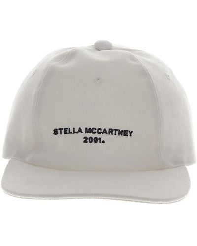 Stella McCartney Logo Embroidery Baseball Hat - Grey