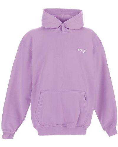 Represent Hoodie Sweatshirt - Purple