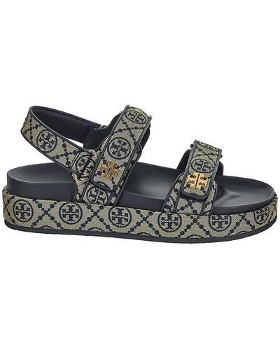 Tory Burch 'kira' Platform Sandals, - Black