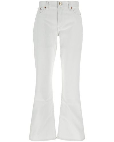 Valentino Flared Jeans - White