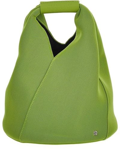 MM6 by Maison Martin Margiela Japanese Bucket Handbag - Green