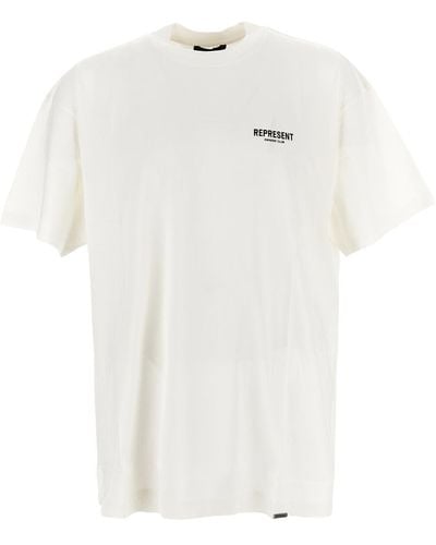 Represent Cotton T-shirt - White