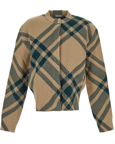 Burberry Wool Knitwear - Green