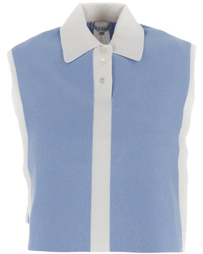 JW Anderson Jw Anderson T-Shirts And Polos - Blue