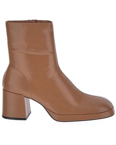 Jeffrey Campbell Orism Ankle Boots - Brown
